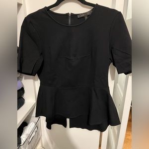 BCBG péplum top size L